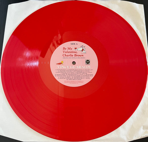 Vince Guaraldi : Be My Valentine, Charlie Brown (Original Soundtrack Recording) (LP,Album,Bioplastic,Limited Edition,Remastered,Stereo)