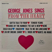George Jones (2) : George Jones Sings From The Heart (LP,Album,Reissue,Stereo)