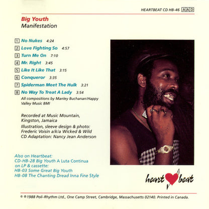 Big Youth : Manifestation (Album)
