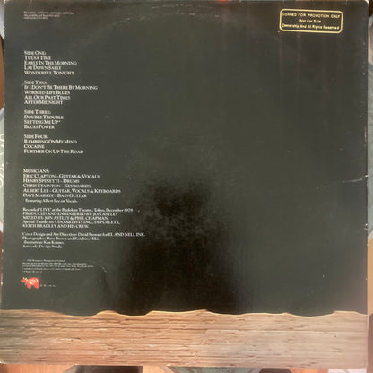 Eric Clapton : Just One Night (LP,Album,Promo)