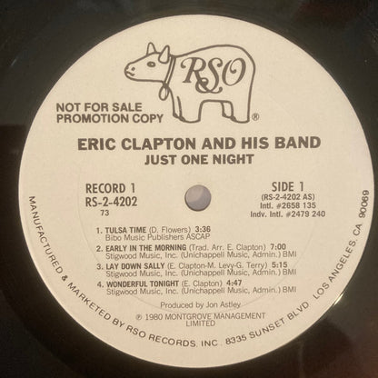 Eric Clapton : Just One Night (LP,Album,Promo)