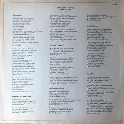 Hoyt Axton : My Griffin Is Gone (LP,Album,Stereo)