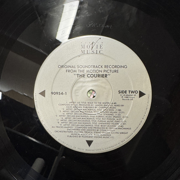 Various : The Courier (Original Motion Picture Soundtrack) (LP,Compilation,Stereo)