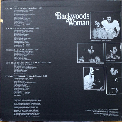 Dianne Davidson : Backwoods Woman (LP,Album,Stereo)