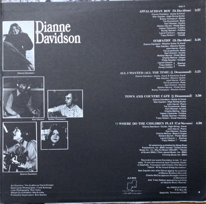 Dianne Davidson : Backwoods Woman (LP,Album,Stereo)
