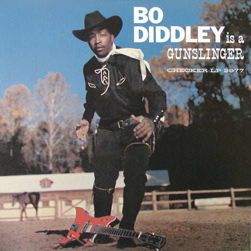 Bo Diddley : Bo Diddley Is A Gunslinger (LP,Album,Reissue)