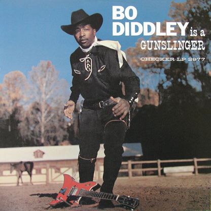 Bo Diddley : Bo Diddley Is A Gunslinger (LP,Album,Reissue)