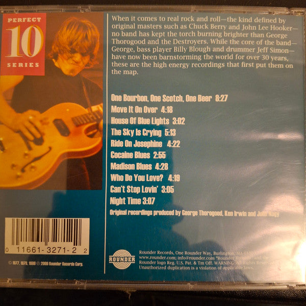 George Thorogood & The Destroyers : Essential Recordings - One Bourbon, One Scotch, One Beer (Compilation)