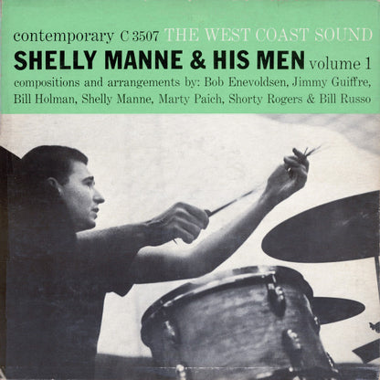 Shelly Manne & His Men : The West Coast Sound (LP,Album,Reissue,Mono)
