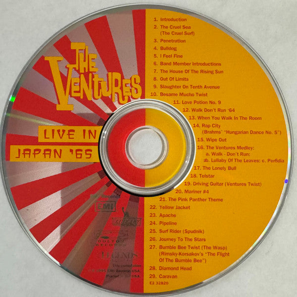 Ventures, The : Live In Japan '65 (Album,Remastered)