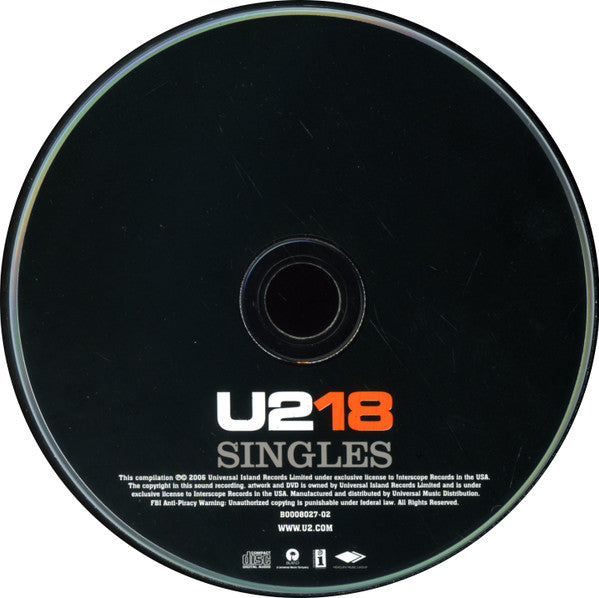 U2 : U218 Singles (Compilation)