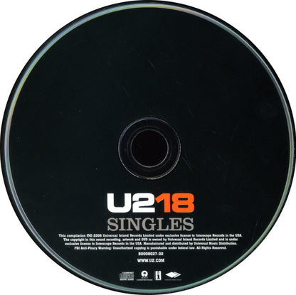 U2 : U218 Singles (Compilation)