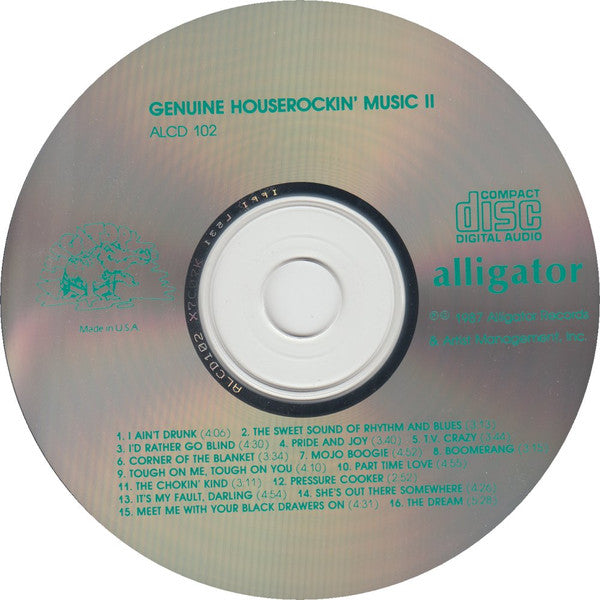 Various : Genuine Houserockin' Music II (Sampler)