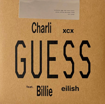 Charli XCX Feat. Billie Eilish : Guess (7",45 RPM,Record Store Day,Single)
