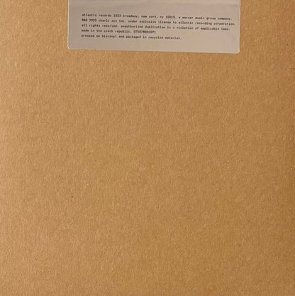 Charli XCX Feat. Billie Eilish : Guess (7",45 RPM,Record Store Day,Single)