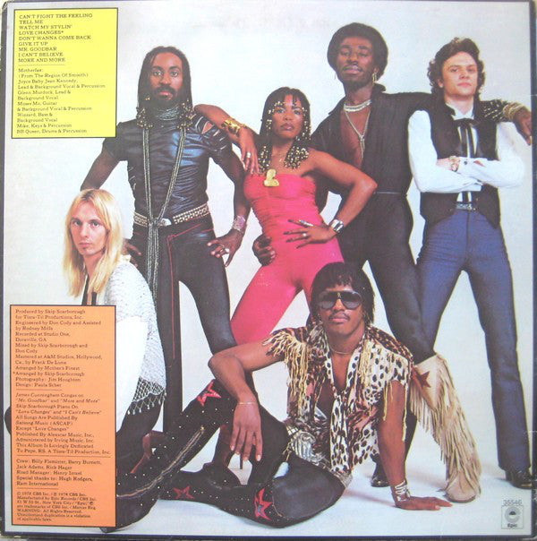 Mother's Finest : Mother Factor (LP,Album)