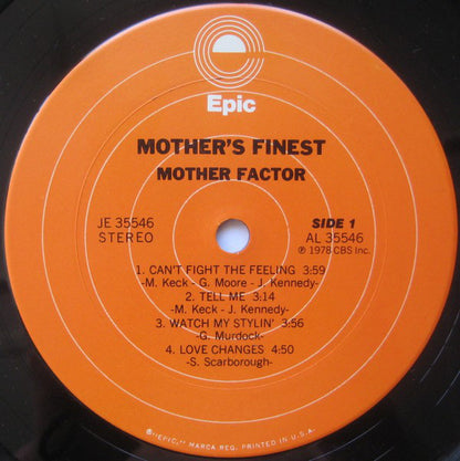 Mother's Finest : Mother Factor (LP,Album)