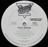 Paul Davis (3) : Paul Davis (LP,Album,Promo,Stereo)