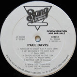 Paul Davis (3) : Paul Davis (LP,Album,Promo,Stereo)