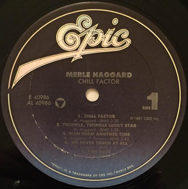 Merle Haggard : Chill Factor (LP,Album)