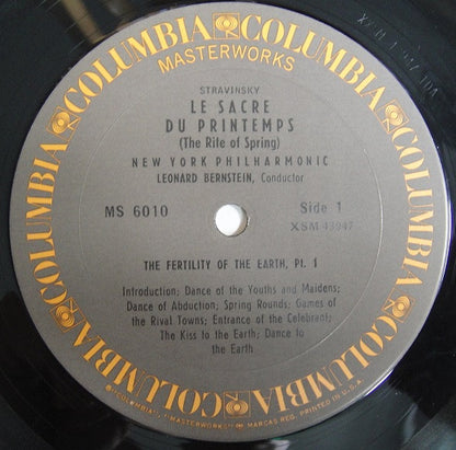 Igor Stravinsky, Leonard Bernstein, New York Philharmonic Orchestra, The : Le Sacre Du Printemps ()