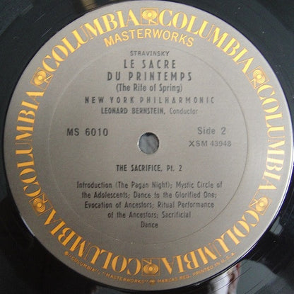 Igor Stravinsky, Leonard Bernstein, New York Philharmonic Orchestra, The : Le Sacre Du Printemps ()
