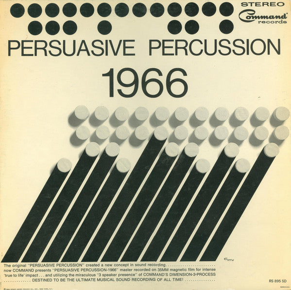 Various : Persuasive Percussion - 1966 (LP,Album,Stereo)