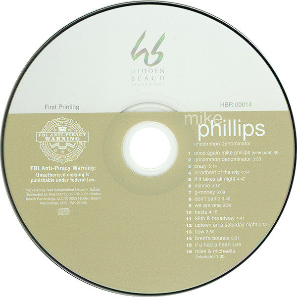Mike Phillips (8) : Uncommon Denominator (Album)