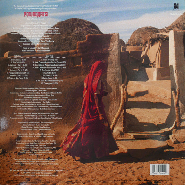 Philip Glass : Powaqqatsi (LP,Album)