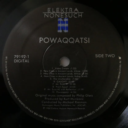 Philip Glass : Powaqqatsi (LP,Album)