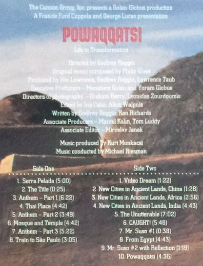 Philip Glass : Powaqqatsi (LP,Album)