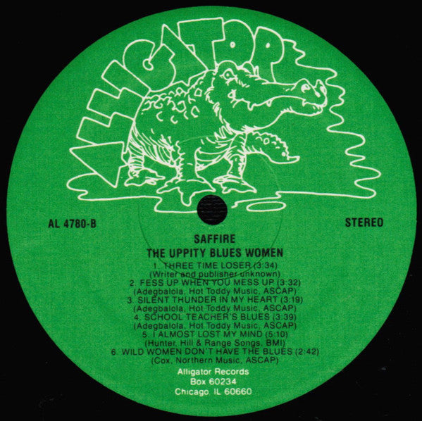 Saffire -The Uppity Blues Women : The Uppity Blues Women (LP,Album)