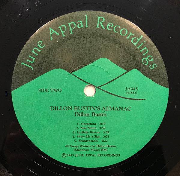 Dillon Bustin : Dillon Bustin's Almanac (LP,Album)