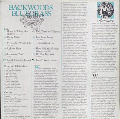 Connie & Babe : Backwoods Bluegrass (LP,Album)
