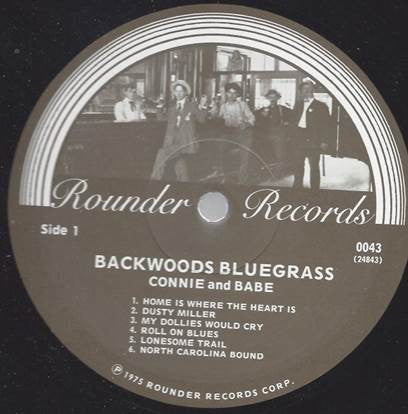 Connie & Babe : Backwoods Bluegrass (LP,Album)