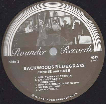 Connie & Babe : Backwoods Bluegrass (LP,Album)