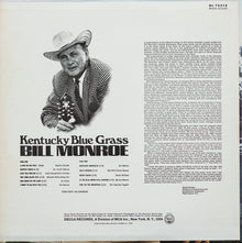 Bill Monroe & His Blue Grass Boys : Kentucky Blue Grass (LP,Compilation,Reissue)