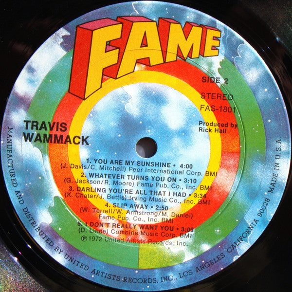 Travis Wammack : Travis Wammack (LP,Album)