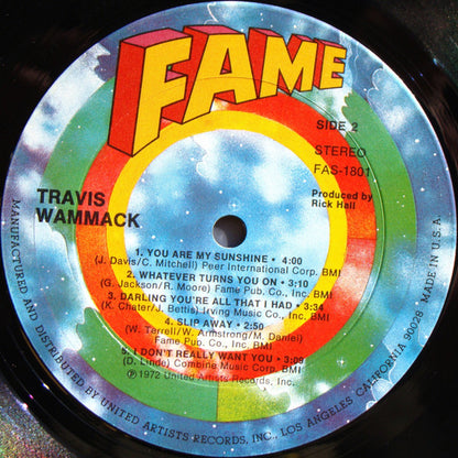 Travis Wammack : Travis Wammack (LP,Album)