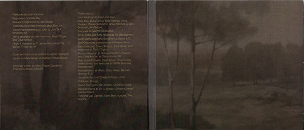 Mary Chapin Carpenter : Personal History (Album,Stereo)