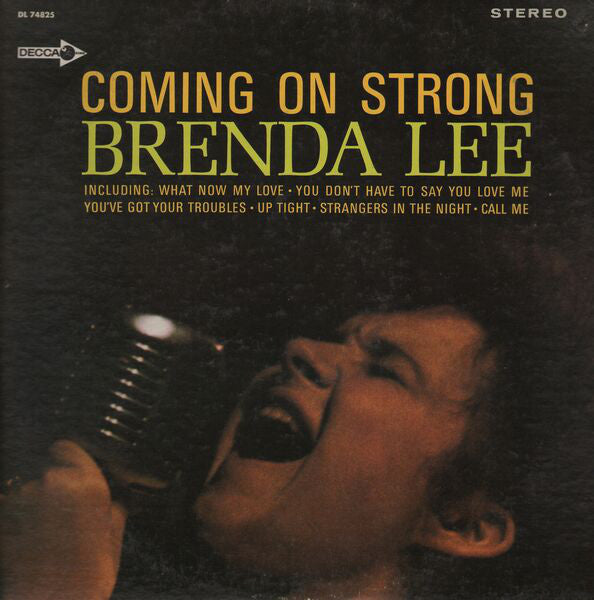Brenda Lee : Coming On Strong (LP,Album,Stereo)