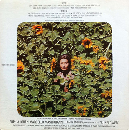 Henry Mancini : Sunflower (LP,Album,Stereo)