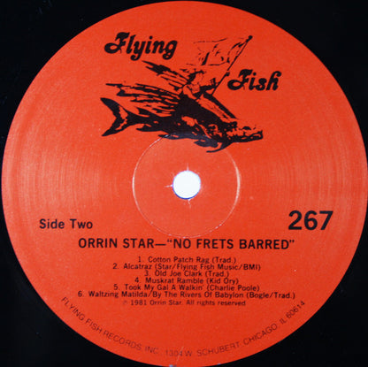 Orrin Star : No Frets Barred (LP,Album)