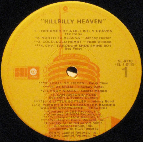 Various : Hillbilly Heaven (LP,Compilation)