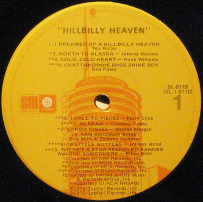 Various : Hillbilly Heaven (LP,Compilation)