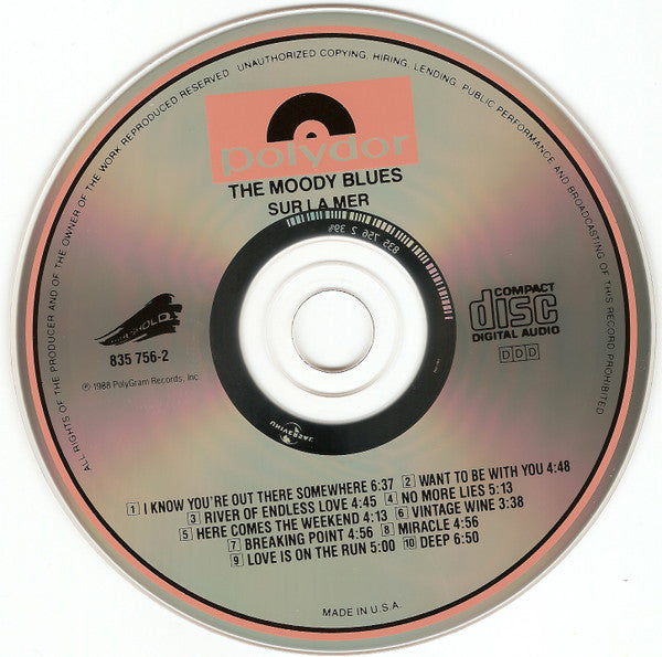 Moody Blues, The : Sur La Mer (Album)