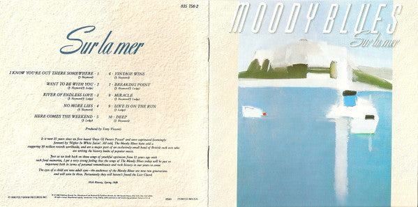 Moody Blues, The : Sur La Mer (Album)