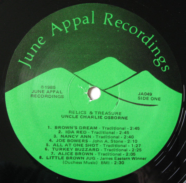 Charlie Osborne (2) : Relics & Treasure (LP)