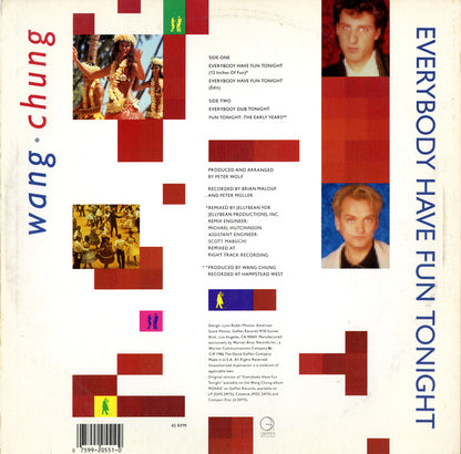 Wang Chung : Everybody Have Fun Tonight (12",45 RPM,Maxi-Single)
