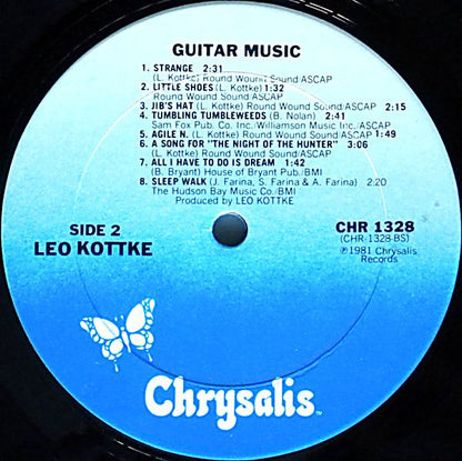 Leo Kottke : Guitar Music (LP,Album)